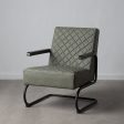 Armchair Black Green 61 x 70 x 85 cm Discount