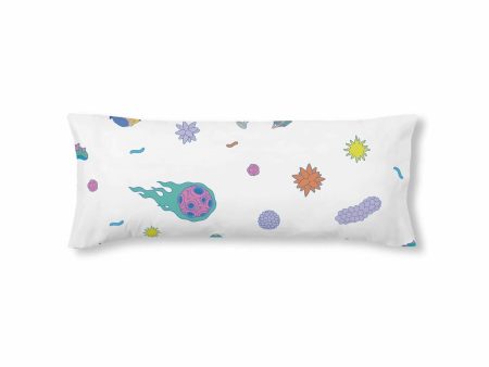 Pillowcase Rick and Morty Wubba Lubba Multicolour 175 Threads 45 x 125 cm Sale