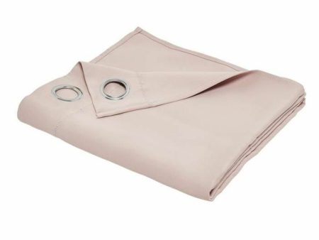 Curtain TODAY Essential Opaque Light Pink 140 x 240 cm Supply