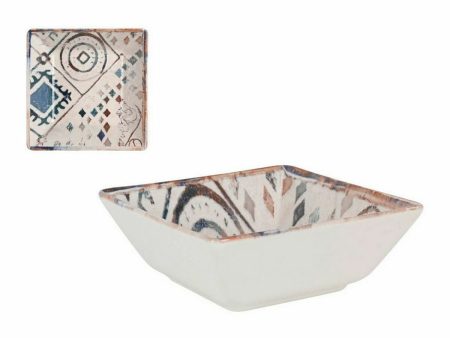 Bowl La Mediterránea Grecia Porcelain Blue Brown 13 x 13 x 5 cm Discount