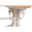 Centre Table Home ESPRIT White Natural Fir wood MDF Wood 110 x 65 x 46 cm Hot on Sale