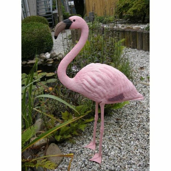 Decorative Figure Ubbink Resin Pink flamingo 88 cm Discount