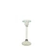 Candleholder Romimex Transparent Glass 9 x 23 x 9 cm For Cheap