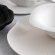 Bowl Bidasoa Fosil White Ceramic 19,9 x 11,1 x 4,8 cm (9Units) Online