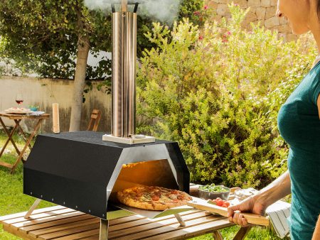 Pellet Pizza Oven with Accessories Pizzahven InnovaGoods Sale