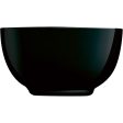 Bowl Luminarc Diwali Noir Black Glass Tempered glass 14,5 cm (24 Units) Supply