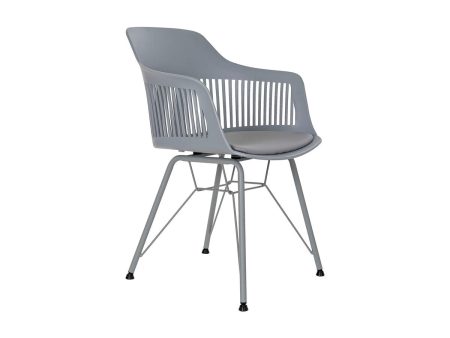 Chair DKD Home Decor Light grey 56 x 53 x 81 cm Supply