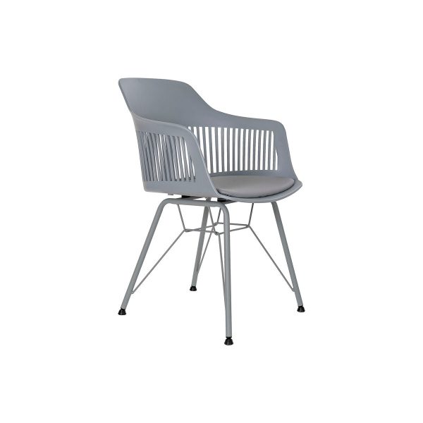 Chair DKD Home Decor Light grey 56 x 53 x 81 cm Supply