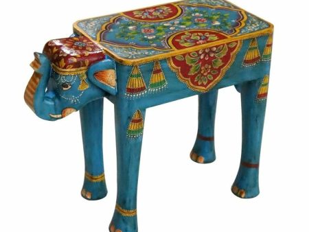 Side table DKD Home Decor Multicolour Wood Mango wood MDF Wood 58 x 29 x 40 cm Hot on Sale