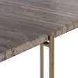 Centre Table Marble Iron 50 x 50 x 45 cm For Cheap