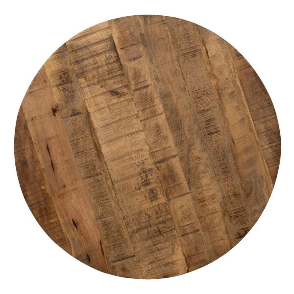 Tabletop Beige 80 x 80 x 3 cm Circular Occasional Hot on Sale