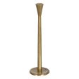 Candleholder Golden Aluminium 10 x 10 x 37 cm Online