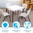 Child s Table Lifetime White Foldable 61 x 53,5 x 61 cm Steel Plastic Online Hot Sale