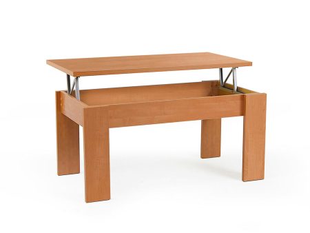 Centre Table Alexandra House Living Cherry tree Metal Wood MDP 105 x 51 x 55 cm Online Hot Sale